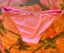 o’neill y2k 2000s summer light hot pink bikini bottoms high waisted