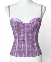Y2K Vintage Victoria’s Secret Plaid Corset