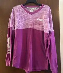 PINK Victoria's Secret V-Neck Sweater in Purple and Lavender