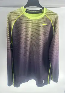 Nike Sweatshirt Adult‎ XLFitted Pro Combat Gym Hyperwarm Athletic