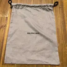 Balenciaga Gray Dust Bag Cover Sleeve Protector Caer Travel
