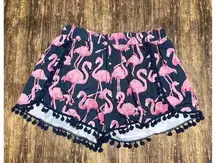 Simply Southern Flamingo Shorts size L-XL