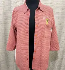 Looney Tunes Tweety women’s button up