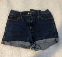 Abercrombie & Fitch Dark Wash Jean Shorts