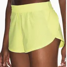 Lululemon Surefire Short High Rise Swift Athletic Shorts Florid Flash 12