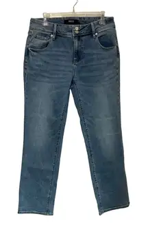 Hudson Jeans Slim Straight Medium Wash Stretch Denim Women’s Sz 10