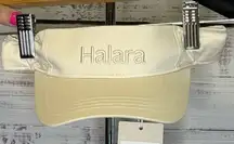 HALARA Beige and Cream Visor