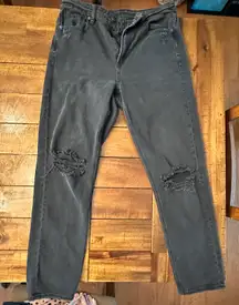 Outfitters Ripped Black Jeans