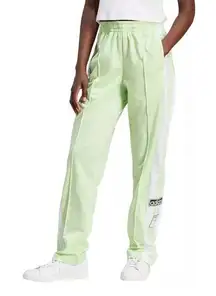 NWT adidas Originals Women's Adibreak Pants COLOR: Semi Green Spark