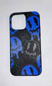 Dripping Smiley iPhone 14 Pro Max Case