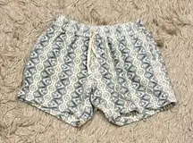 Zara woven Aztec print shorts size small