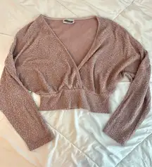 Urban Outfitters Long Sleeve Crop 