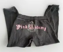 Vintage Victoria's Secret Love Pink Dog Sparkle Jogger Lounge Y2K 2000s