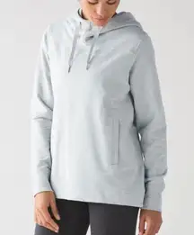 Lululemon Split Pullover Hoodie Heathered Light Gray