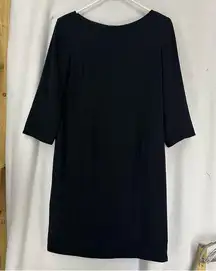 3/4 Sleeve Dress Work Attire Womens 6 Black
