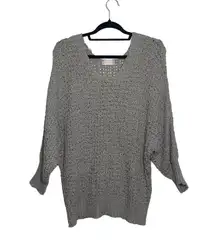 Altar’d State Taupe Beige Chunky Knit Oversized Sweater