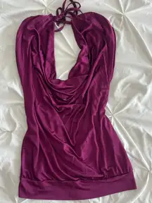 French Connection Deep Purple Top