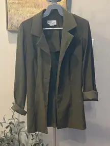 Breaking Loose Olive Blazer women’s 5/6 made in USA