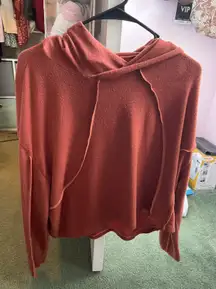 Cropped Hooded Sweater