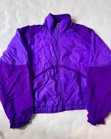 Nike Vintage purple  windbreaker