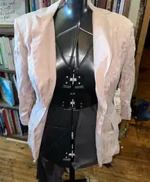 Willow & Clay blush pink business casual XS romantic blazer