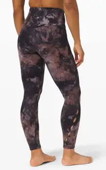 Lululemon Unlimit High-Rise Tight 25" *Keyhole
Diamond Dye Graphite Grey Pink