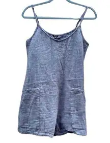 Revolve NEW Monrow  Gray Romper Jumper Size XS NWT