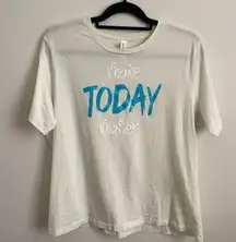 Bella Canvas Bella+Canvas Make Today Matter Graphic Tee Lemon Lime XL