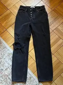 A&F Curve Love “The Dad” High Rise Jeans