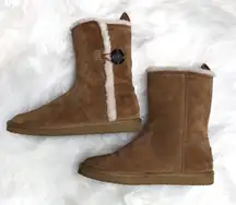 -Suede Boots-Sz 6