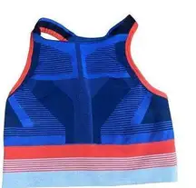 LNDR Activewear Athletic Gorp Pullover Racerback Sports bra XS/S Red Blue