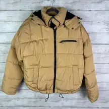 Urban Outfitters Rae Hooded Puffer Jacket Size Medium