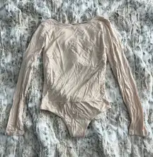 Lulus Bodysuit Open Back