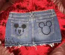 Mickey Jean Skirt