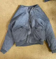 Blue Bomber Jacket