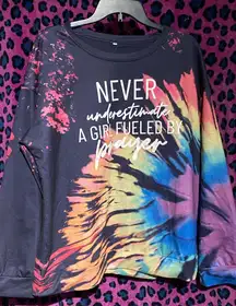 Tie dye sweatshirt 2xL