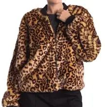 Faux Cheetah Jacket
