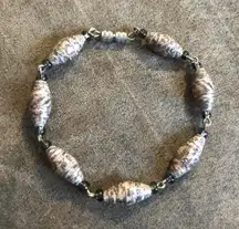 Brown Beaded Bracelet 