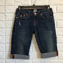 True religion Sophie cuffed shorts size‎ 24