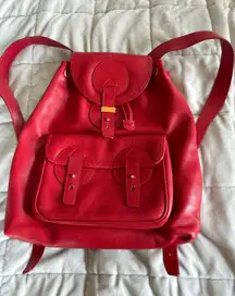 Leather Backpack