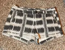 American Eagle Outfitters‎ Midi Shorts Stretch Patterned Casual Size 8
