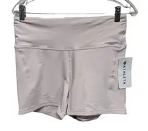 Athleta Baby Pink Pacesetter 4" Shortie Active Athletic NWT Mini Short Large