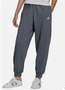 Adidas Size XL Studio Fleece Pants Joggers Loose Fit NEW