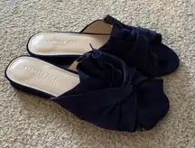 EUC Kenneth Cole blue suede sandal‎ women’s 7.5