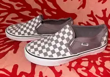 Vans Checkerboard Slip-On Sneakers Purple Women’s 11