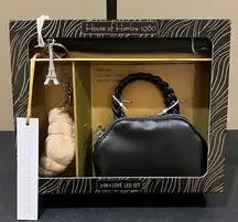 House of Harlow 1960 | Black Mini Bag Leo Set w/ Charms