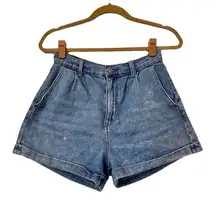 American Eagle Cuffed Mom Jean Shorts