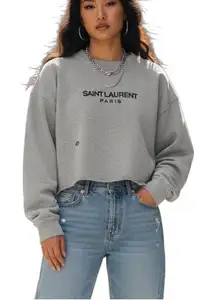 Brooklyn Karma crop sweatshirt