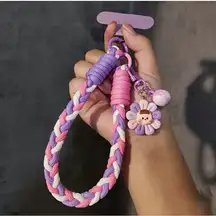 Cute Candy Colors Phone Chain Cellphone Short Strap Anti Lost