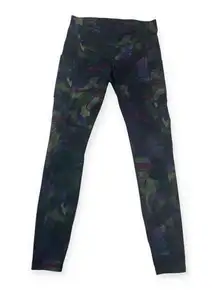 Lululemon womens 6 speed up legging multi color dark athletic aura